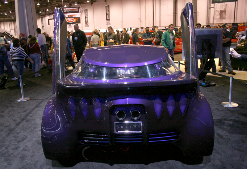 Illustration for article titled The 1,005 HP Mustang GT-Based Scythe Concept Is An Overgrown Hot Wheels Car